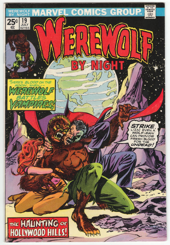 Werewolf By Night #19 front cover