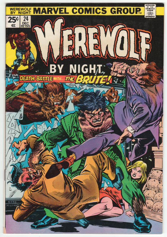 Werewolf By Night #24 front cover