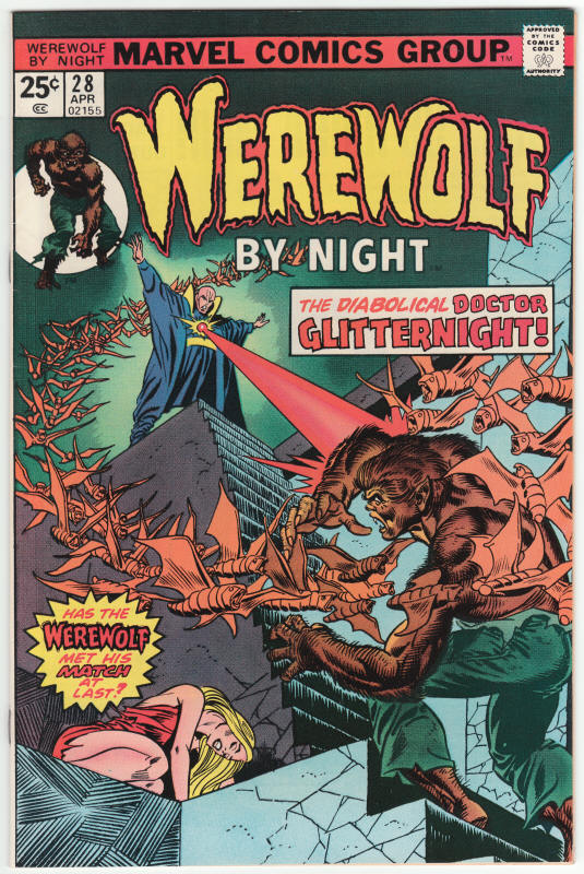 Werewolf By Night #28 front cover