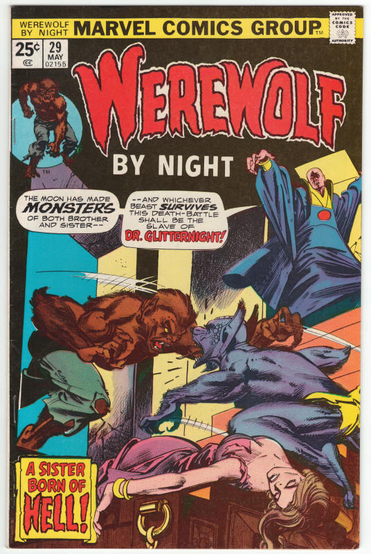 Werewolf By Night #29 front cover