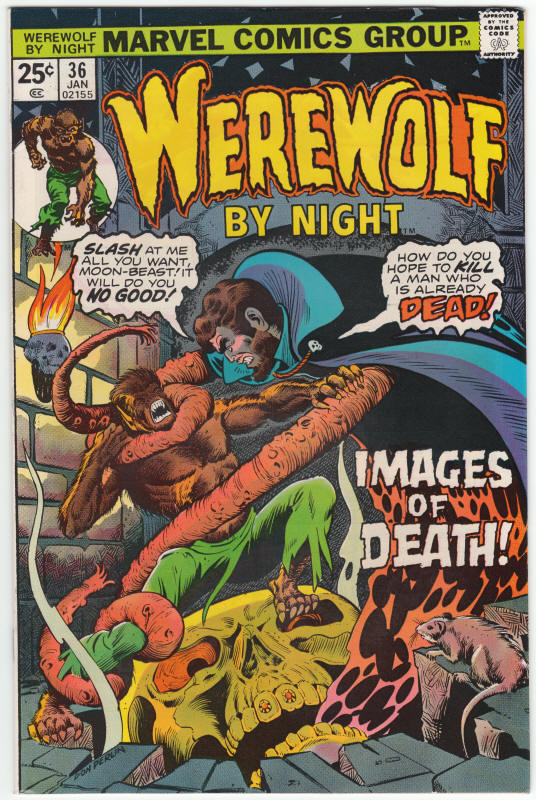 Werewolf By Night #36 front cover