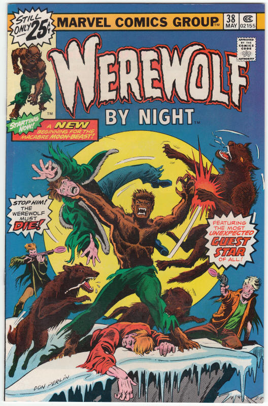 Werewolf By Night #38 front cover