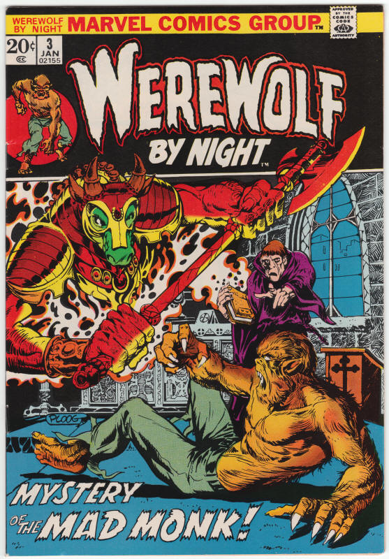 Werewolf By Night #3 front cover