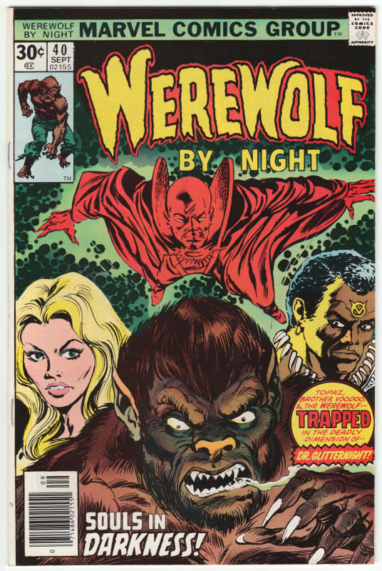 Werewolf By Night #40 front cover