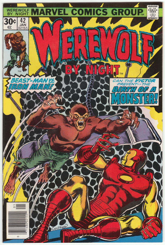 Werewolf By Night #42 front cover