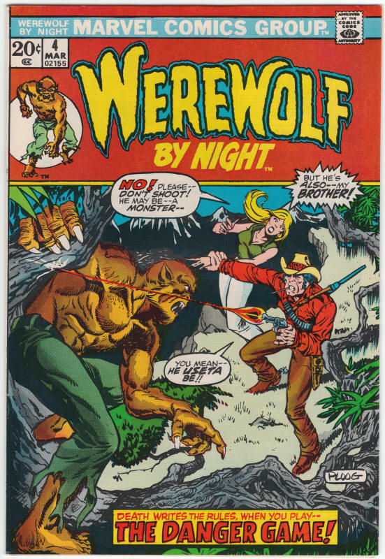 Werewolf By Night #4 front cover