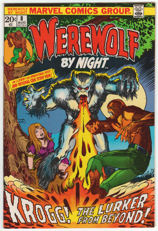 Werewolf By Night #8 front cover