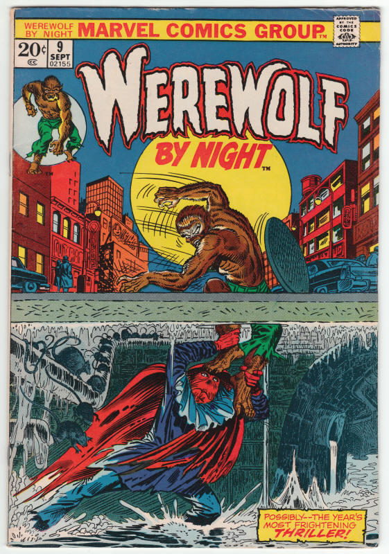 Werewolf By Night #9 front cover
