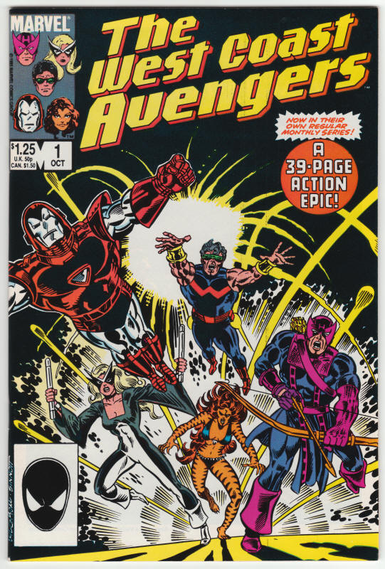 West Coast Avengers Volume 2 #1 front cover