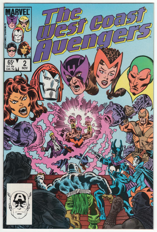 West Coast Avengers Volume 2 #2 front cover