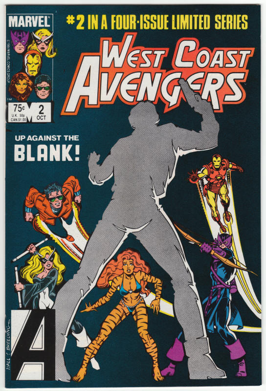 West Coast Avengers Volume 1 #2 front cover