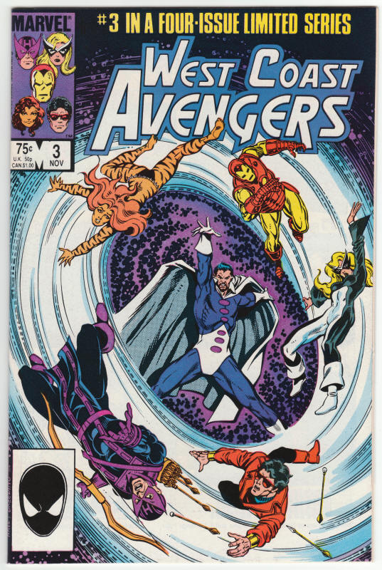 West Coast Avengers Volume 1 #3 front cover