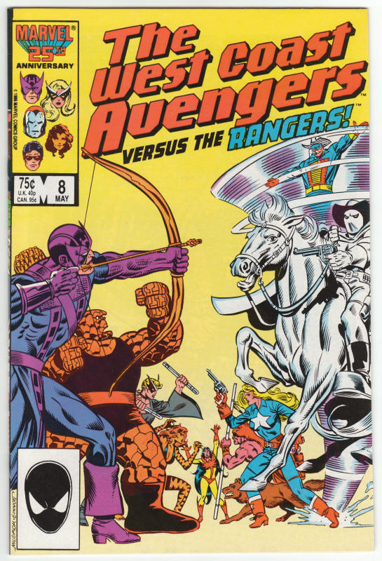 West Coast Avengers Volume 2 #8 front cover