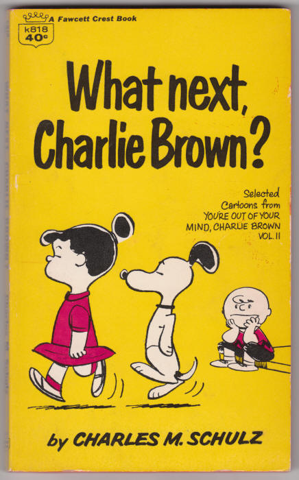 What Next Charlie Brown front cover