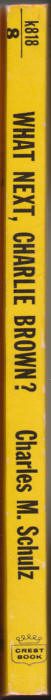 What Next Charlie Brown spine