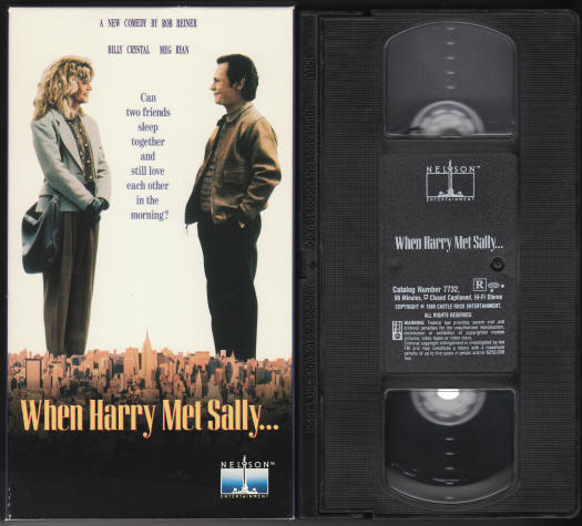 When Harry Met Sally VHS Tape