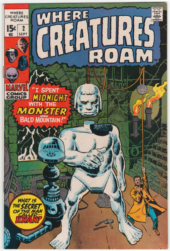 Where Creatures Roam #2 front cover