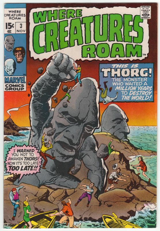 Where Creatures Roam #3 front cover
