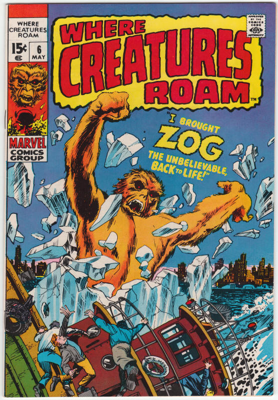 Where Creatures Roam #6 front cover
