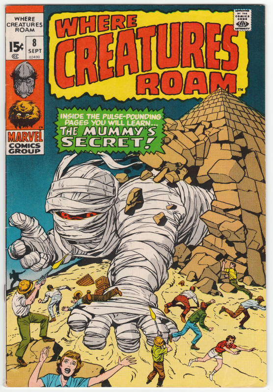 Where Creatures Roam #8 front cover