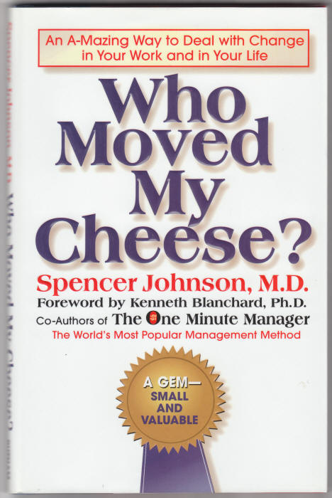 Who Moved My Cheese front cover