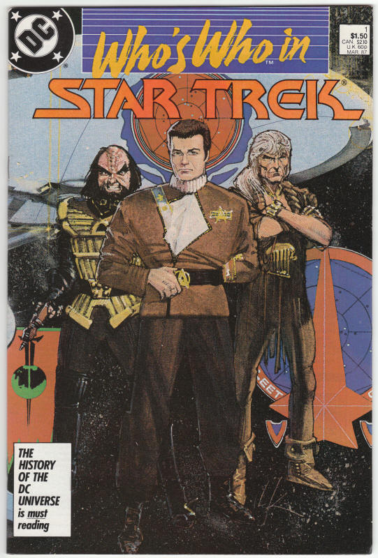 Whos Who In Star Trek 1 front cover