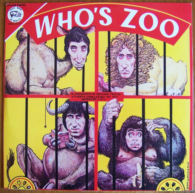 Who's Zoo Double Album front jacket