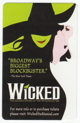 Wicked Music Download Card