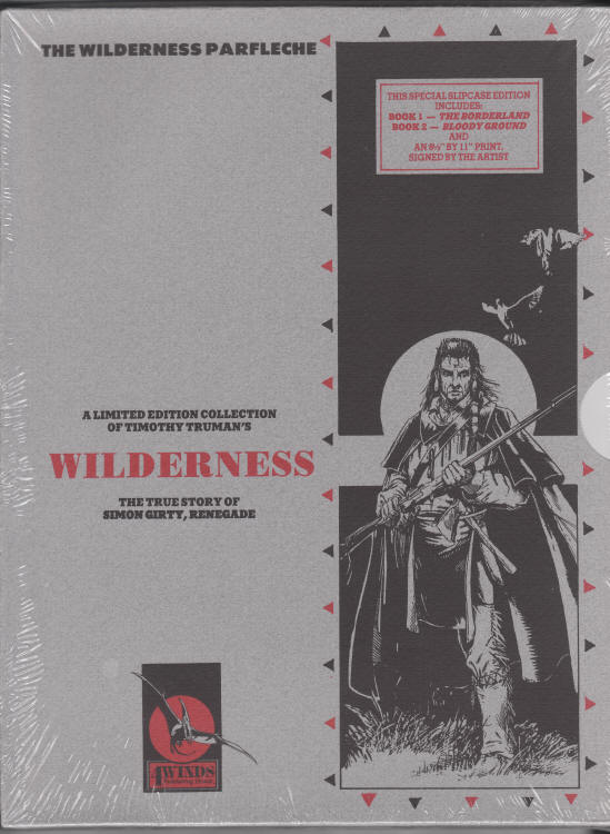 The Wilderness Parfleche Limited Edition front slipcase cover