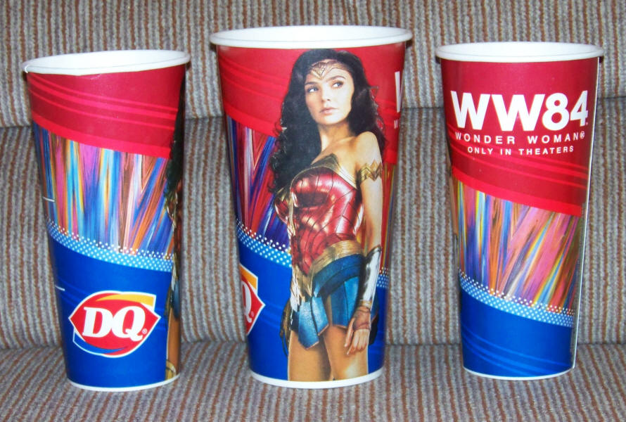 Wonder Woman WW84 DQ Promo Cups