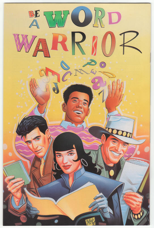 Word Warriors #1 back cover