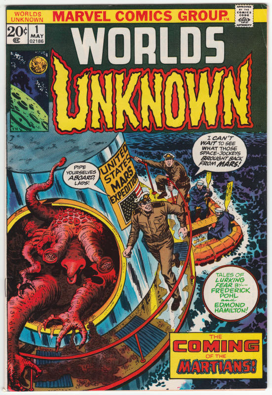 Worlds Unknown #1 front cover