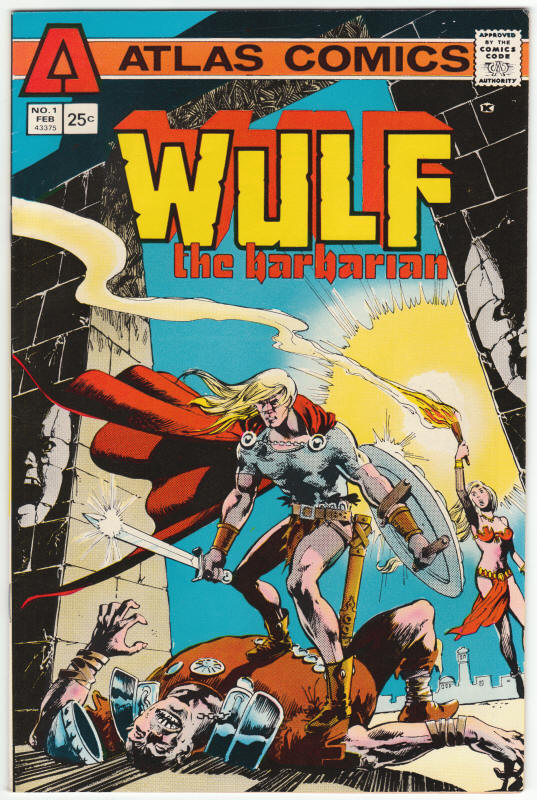 Wulf The Barbarian #1 front cover