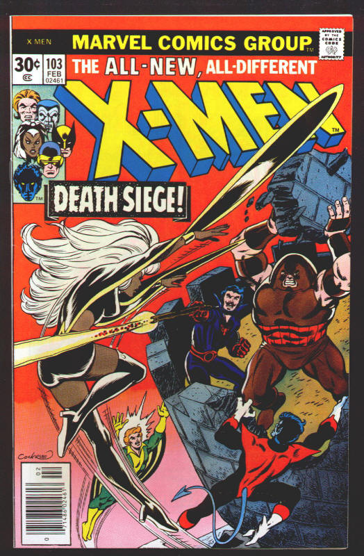 X-Men #103 front cover