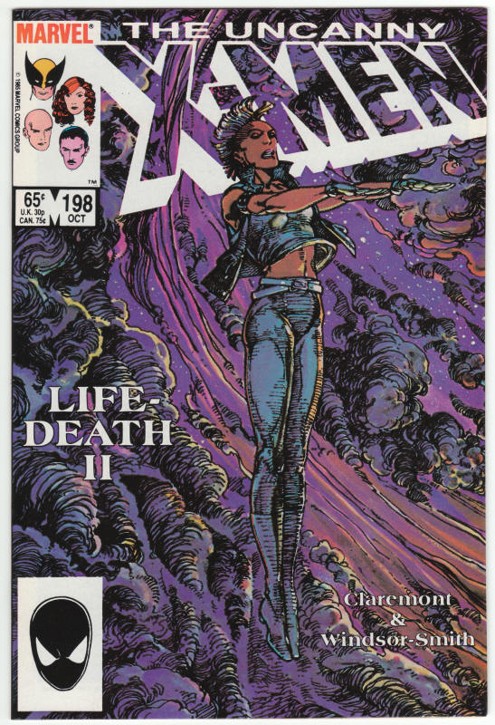 X-Men #198 front cover