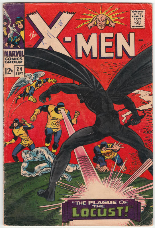X-Men #24 front cover