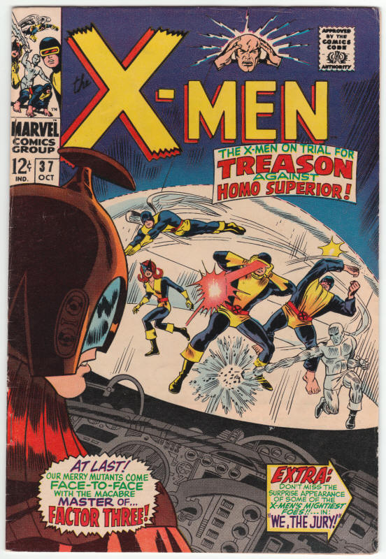 X-Men #37 front cover