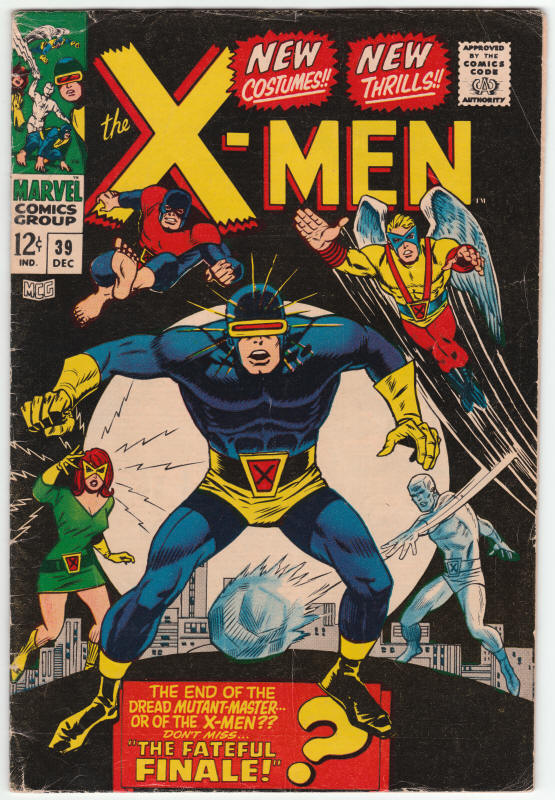 X-Men #39 front cover