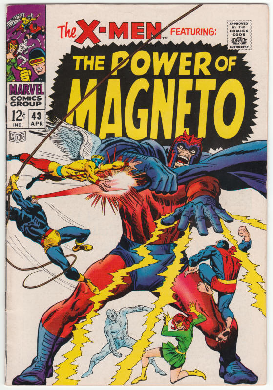 X-Men #43 front cover