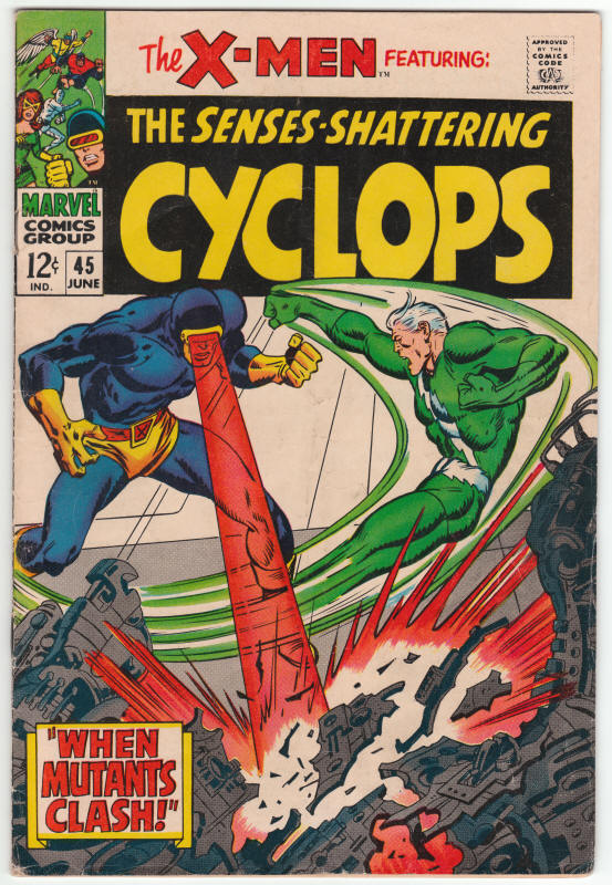 X-Men #45 front cover