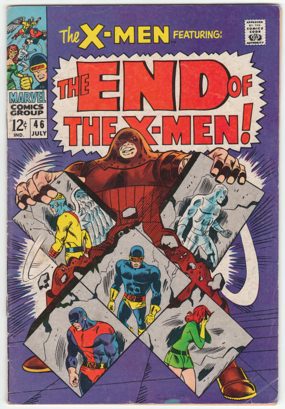 X-Men #46 front cover