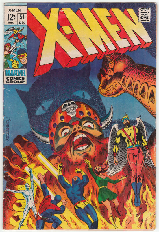 X-Men #51 front cover