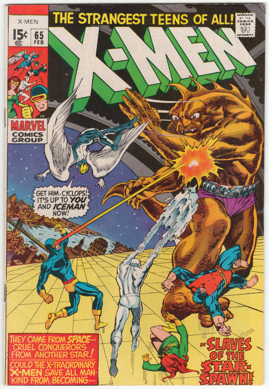 X-Men #65 front cover