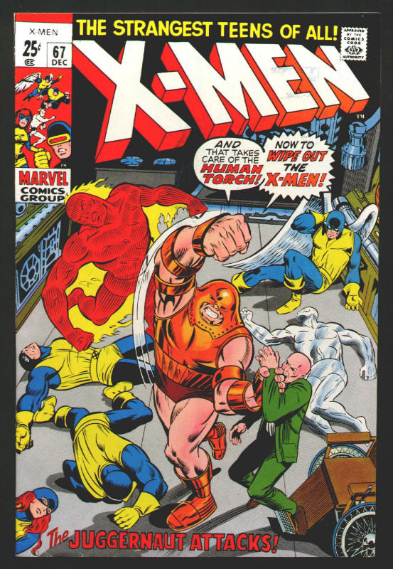 X-Men #67 front cover
