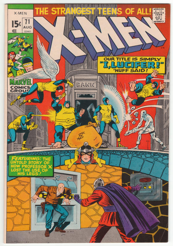 X-Men #71 front cover