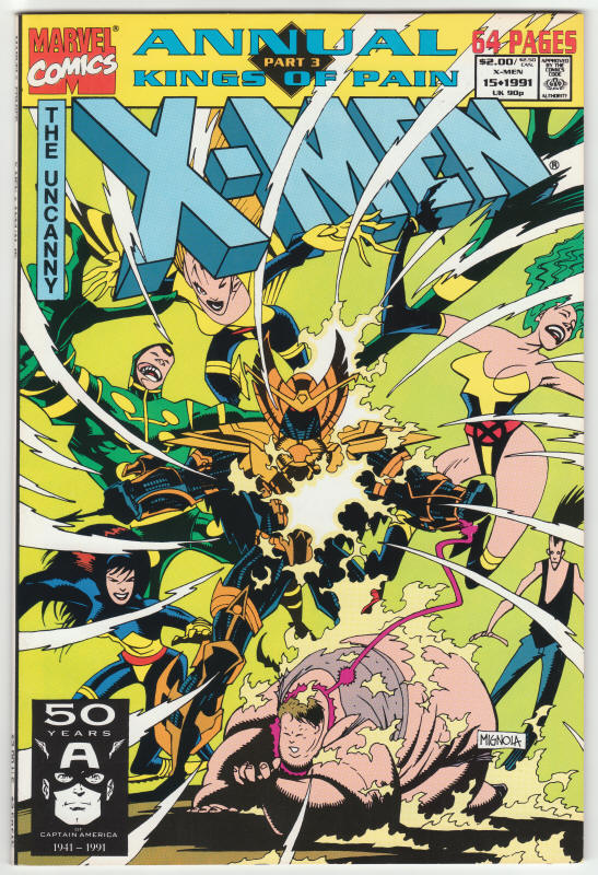 X-Men Annual #15 front cover