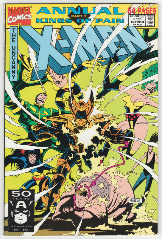 X-Men Annual #15 front cover