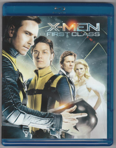 X-Men First Class Blu Ray Disc