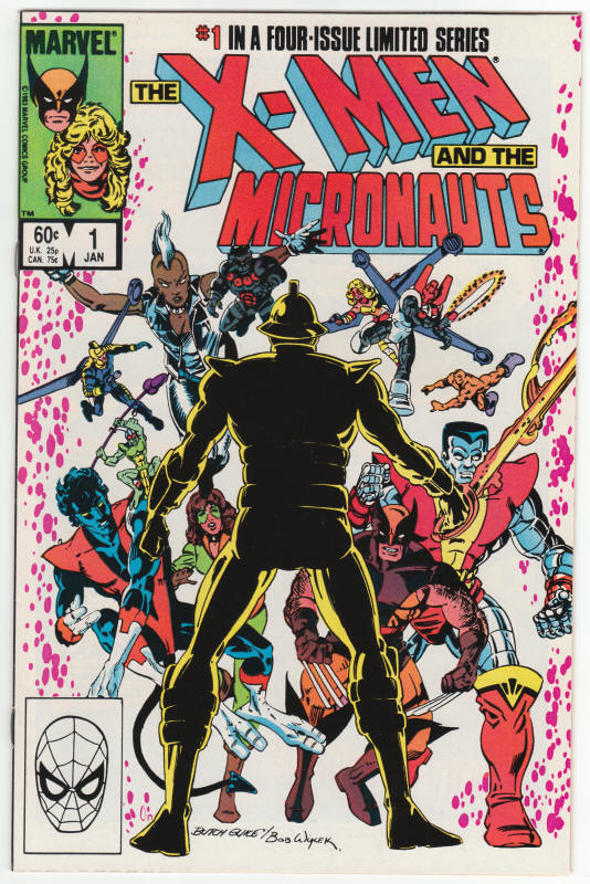 X-Men And The Micronauts #1 front cover