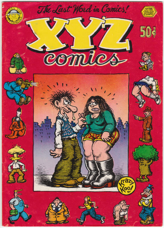 XYZ Comics Robert Crumb front cover